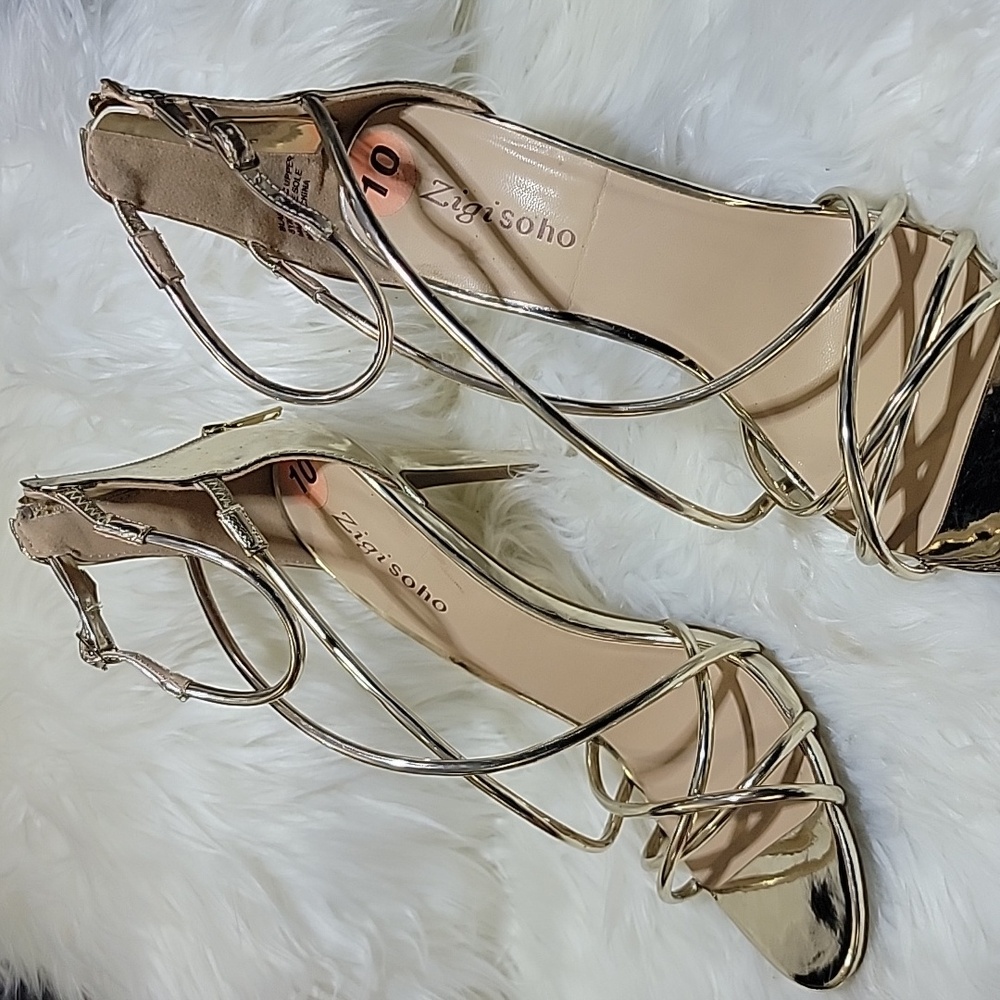 Gold Heels